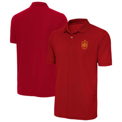 Spain National Team Antigua Derive Polo Red - FIFA World CUP