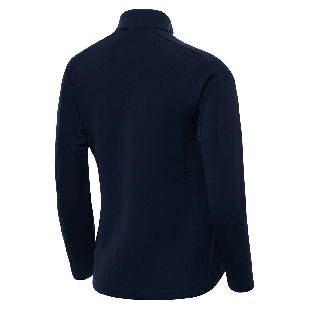 Spain National Team Antigua Women's Genesis Full-Zip Jacket Navy - FIFA World CUP