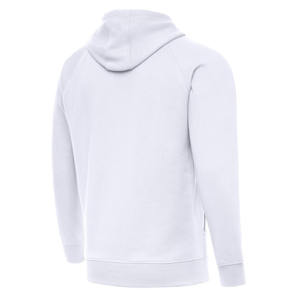 Spain National Team Antigua Takeover Fleece Raglan Hoodie White - FIFA World CUP