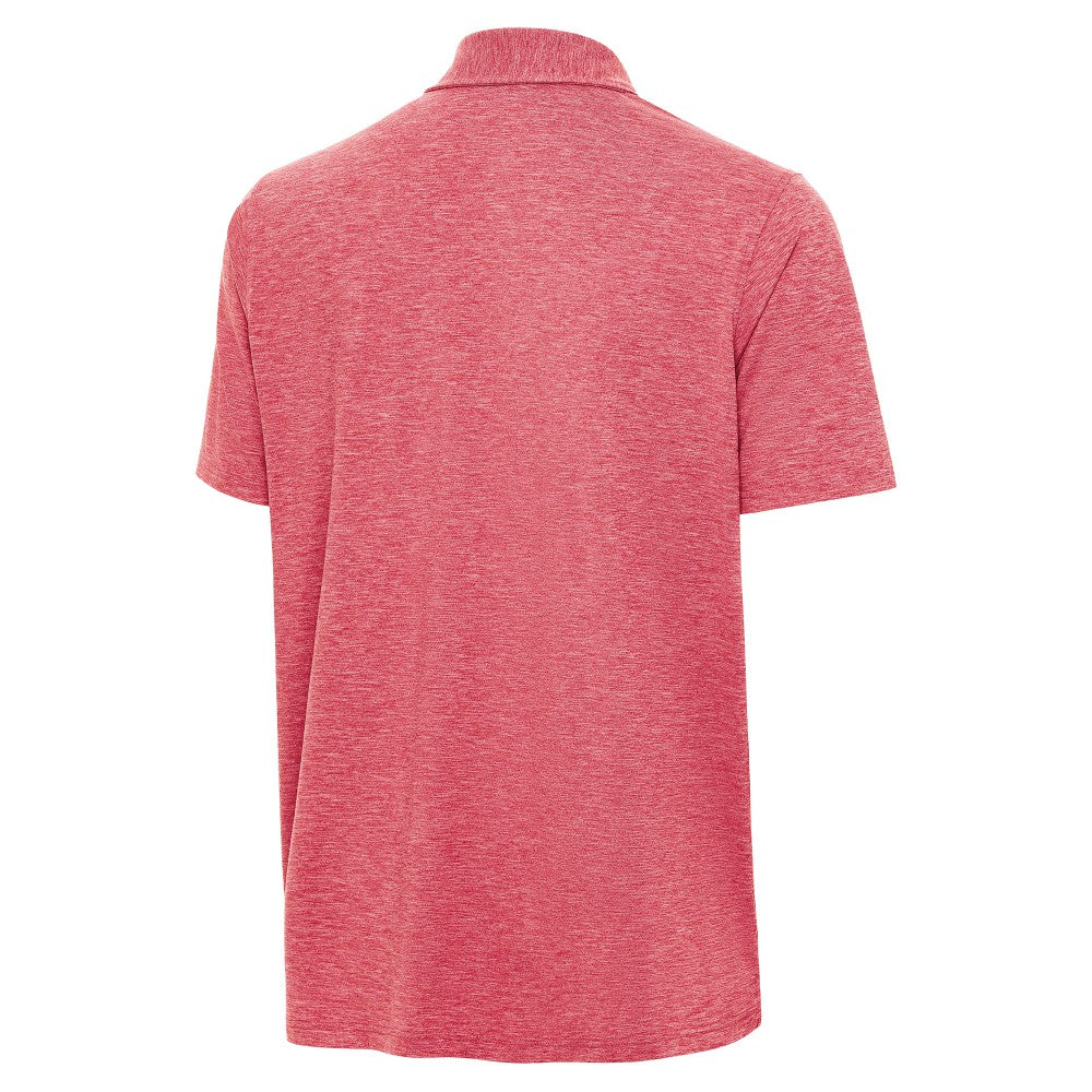 Spain National Team Antigua Triple Shot Polo Heather Red - FIFA World CUP