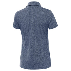 Spain National Team Antigua Women's Triple Shot Polo Heather Navy - FIFA World CUP
