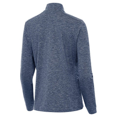Spain National Team Antigua Women's Quarter-Zip Pullover Heather Navy - FIFA World CUP