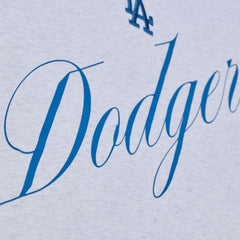 Los Angeles Dodgers Mitchell & Ness Women's Script Cropped Boxy T-Shirt - MLB