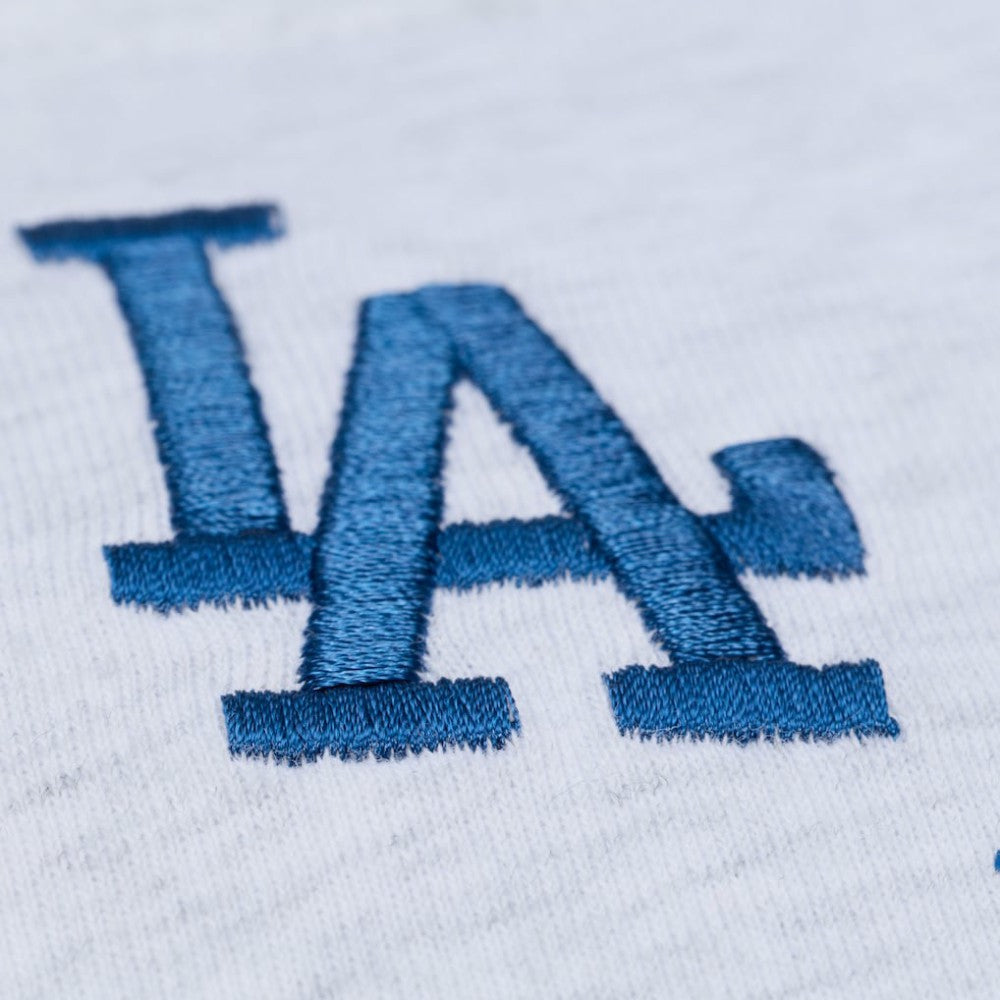 Los Angeles Dodgers Mitchell & Ness Women's Script Cropped Boxy T-Shirt - MLB
