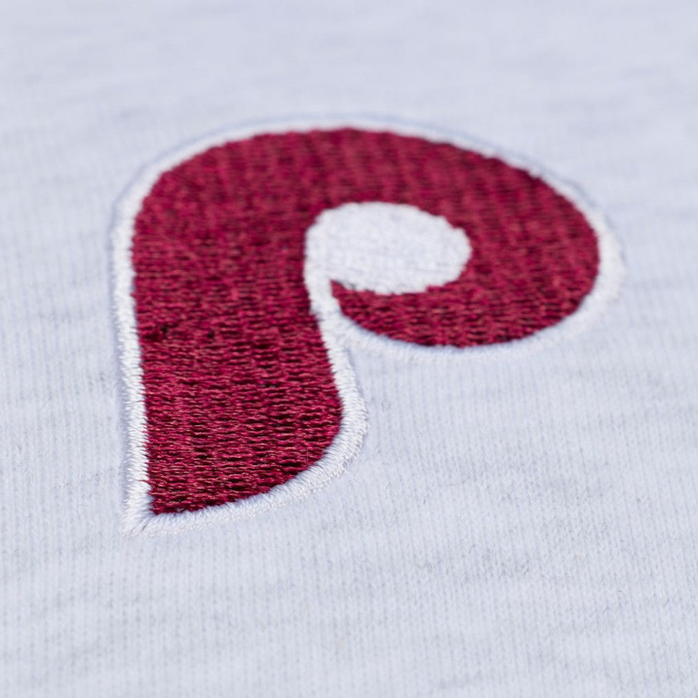 Philadelphia Phillies Mitchell & Ness Women's Script Cropped Boxy T-Shirt - MLB