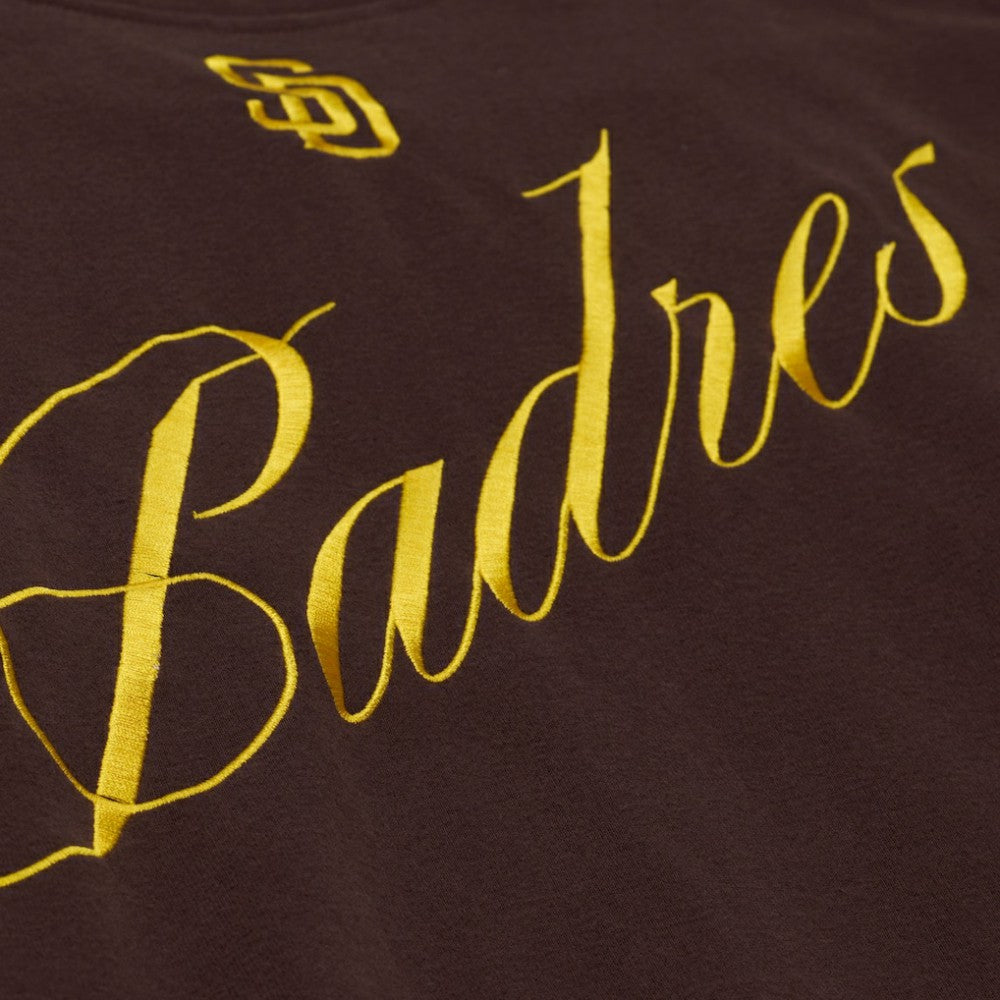 San Diego Padres Mitchell & Ness Women's Script Sweatshirt - MLB