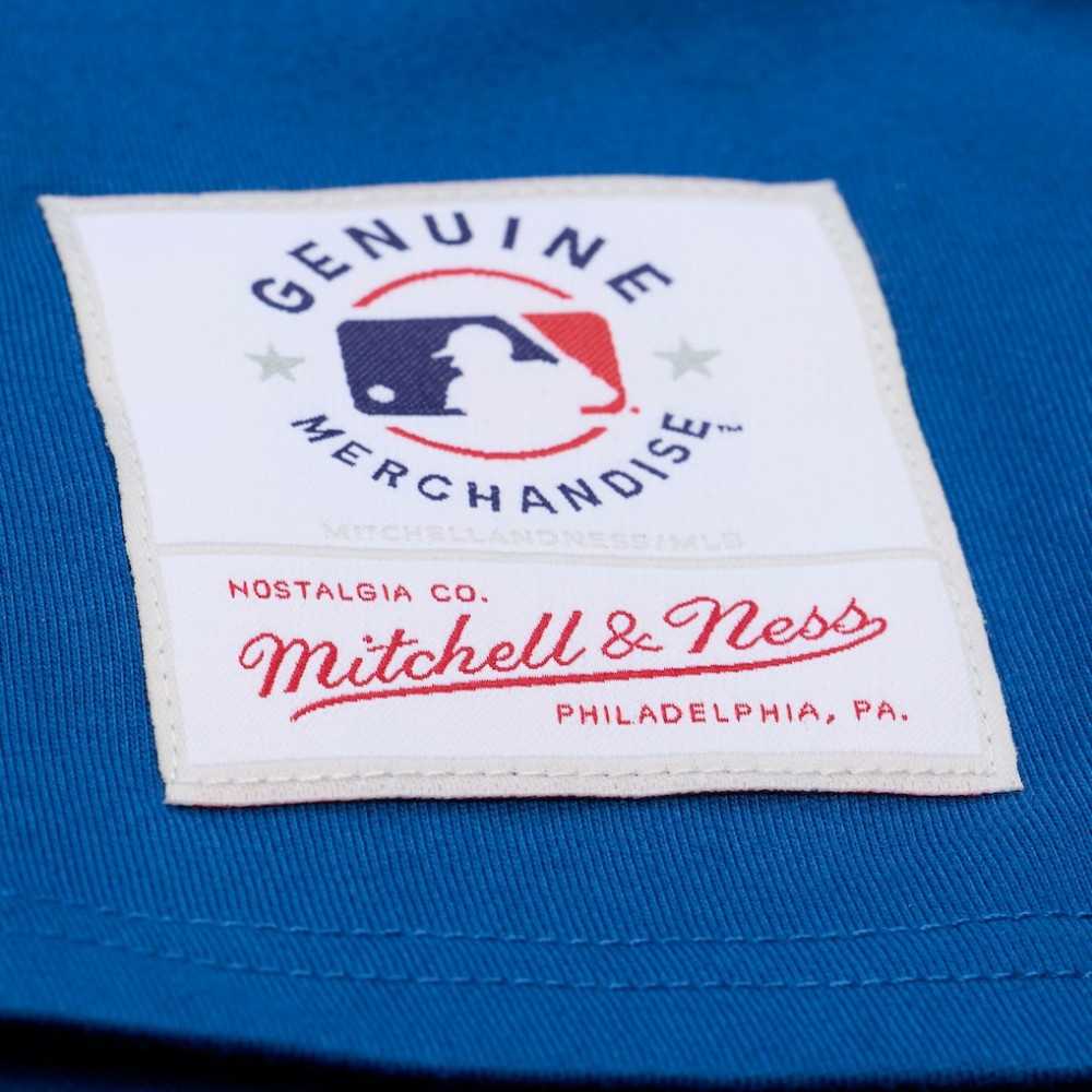 Los Angeles Dodgers Mitchell & Ness Women's Pep Rally Cropped Boxy T-Shirt - MLB