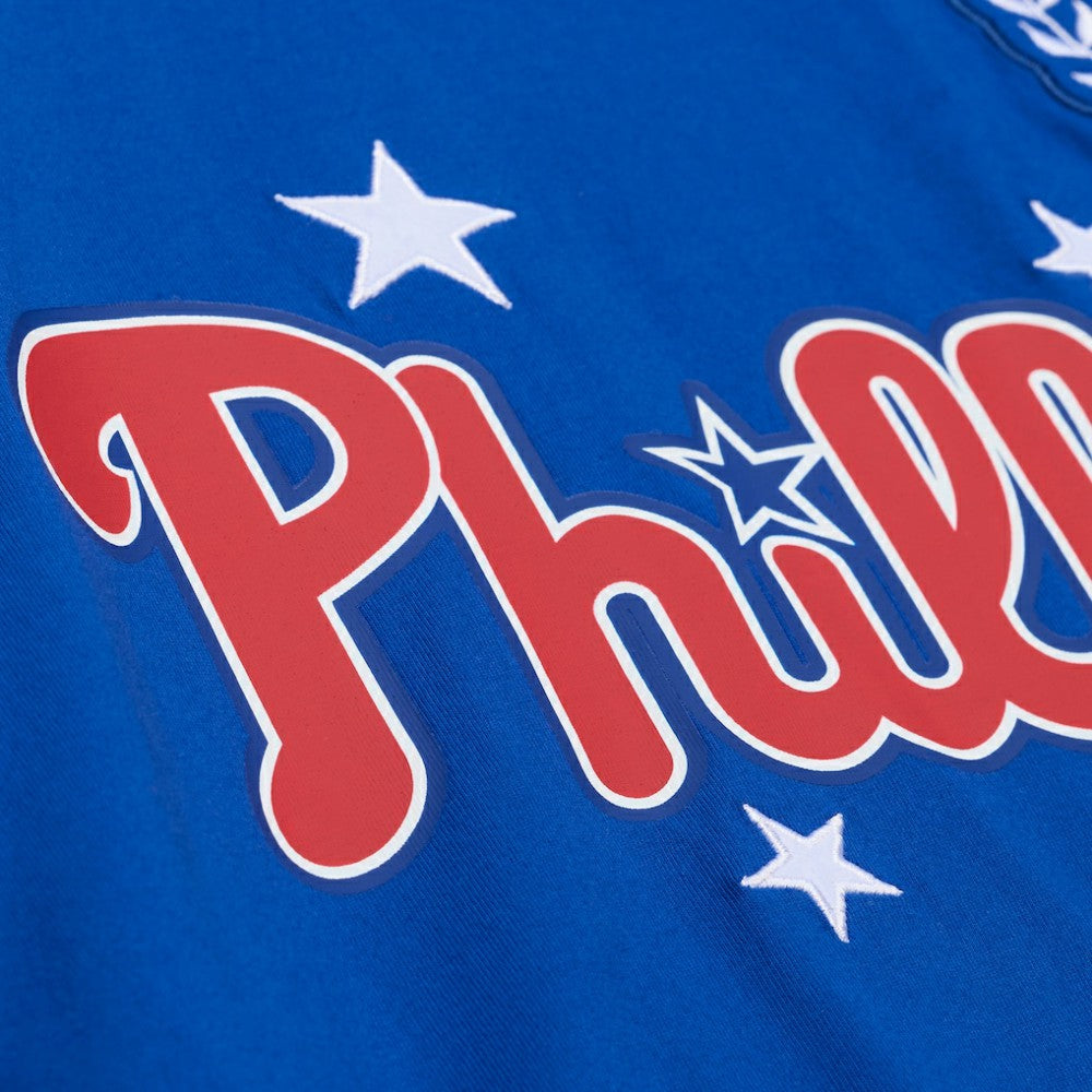 Philadelphia Phillies Mitchell & Ness Women's Pep Rally Cropped Boxy T-Shirt - MLB