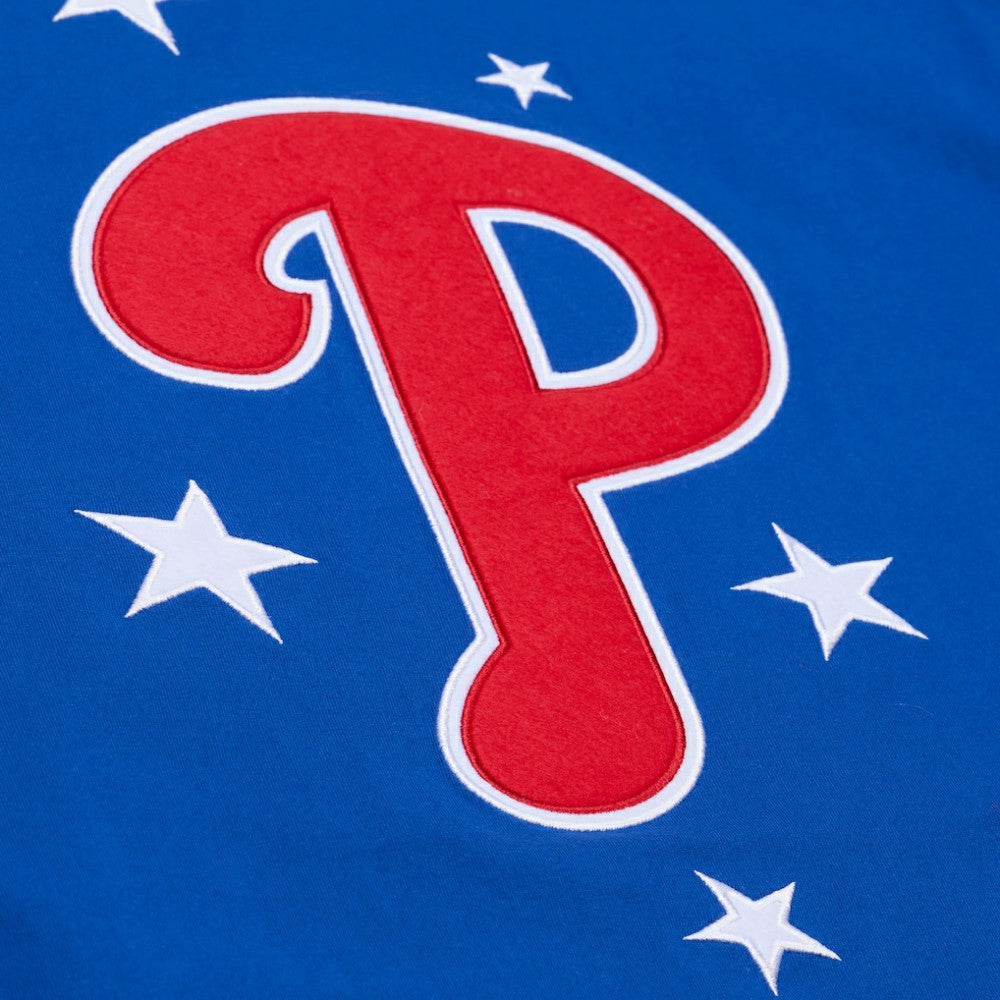 Philadelphia Phillies Mitchell & Ness Women's Pep Rally Cropped Boxy T-Shirt - MLB