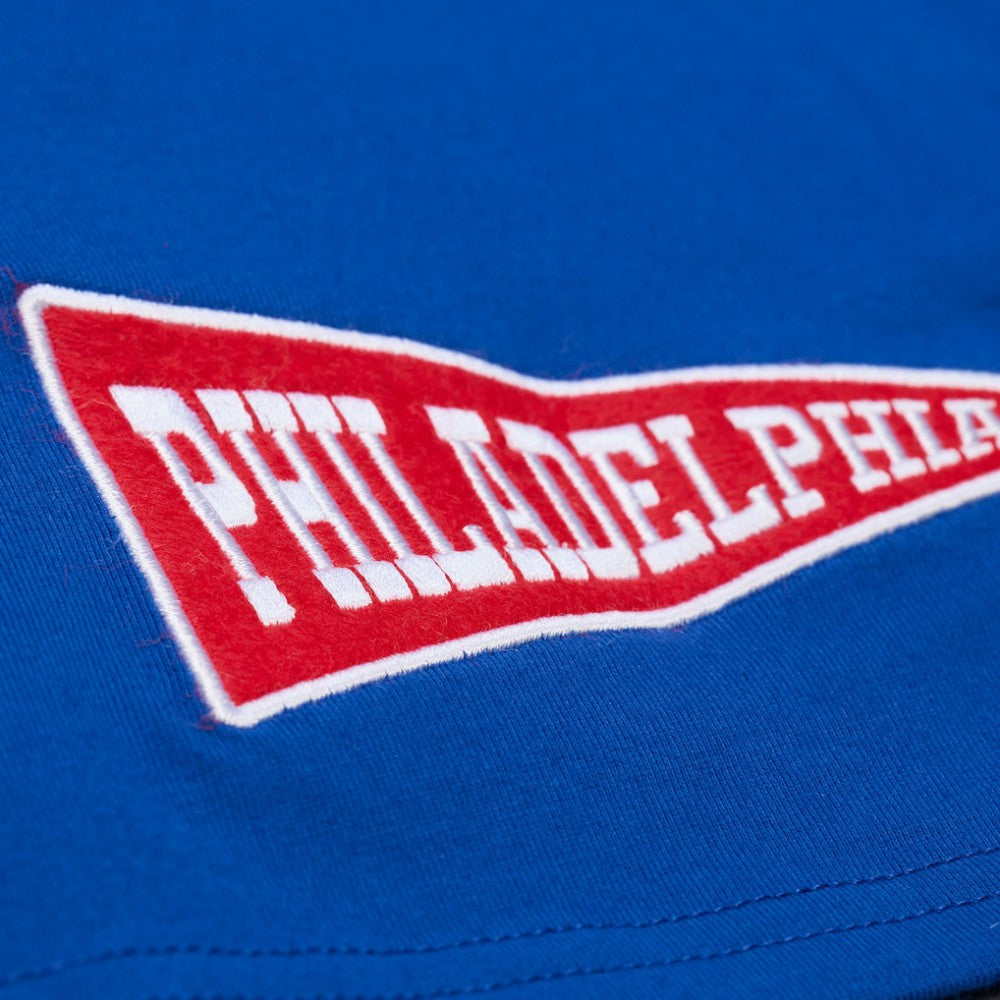 Philadelphia Phillies Mitchell & Ness Women's Pep Rally Cropped Boxy T-Shirt - MLB