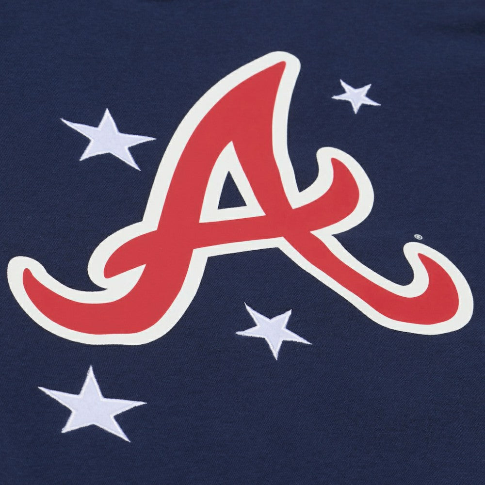 Atlanta Braves Mitchell & Ness Women's Pep Rally Sweatshirt - MLB