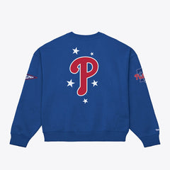 Philadelphia Phillies Mitchell & Ness Women's Pep Rally Sweatshirt - MLB