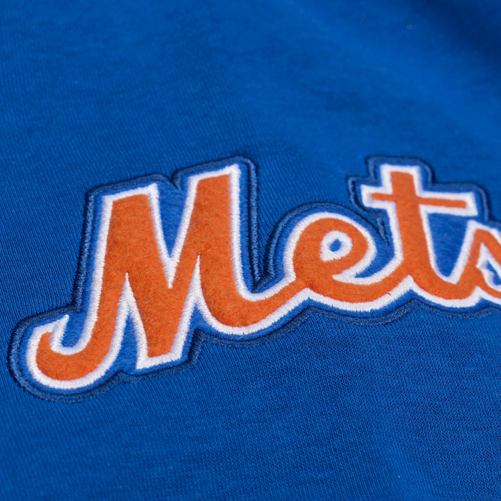 New York Mets Mitchell & Ness Women's Pep Rally Sweatshirt - MLB