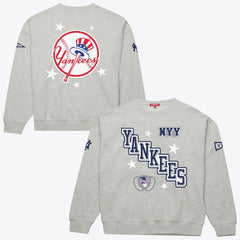 New York Yankees Mitchell & Ness Women's Pep Rally Sweatshirt - MLB
