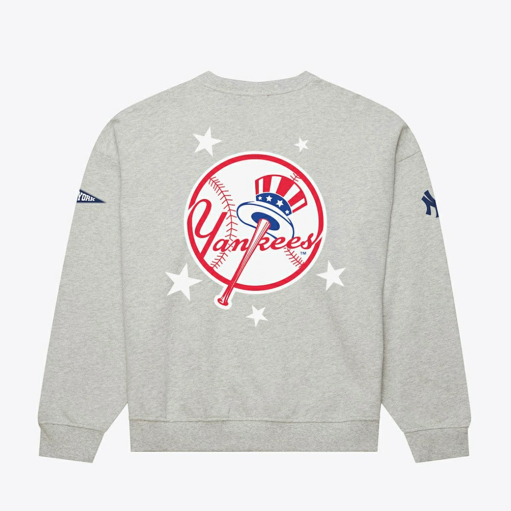 New York Yankees Mitchell & Ness Women's Pep Rally Sweatshirt - MLB
