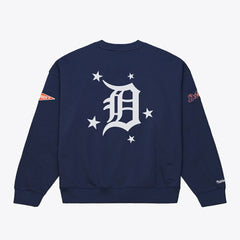 Detroit Tigers Mitchell & Ness Women's Pep Rally Sweatshirt - MLB