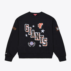 San Francisco Giants Mitchell & Ness Women's Pep Rally Sweatshirt - MLB
