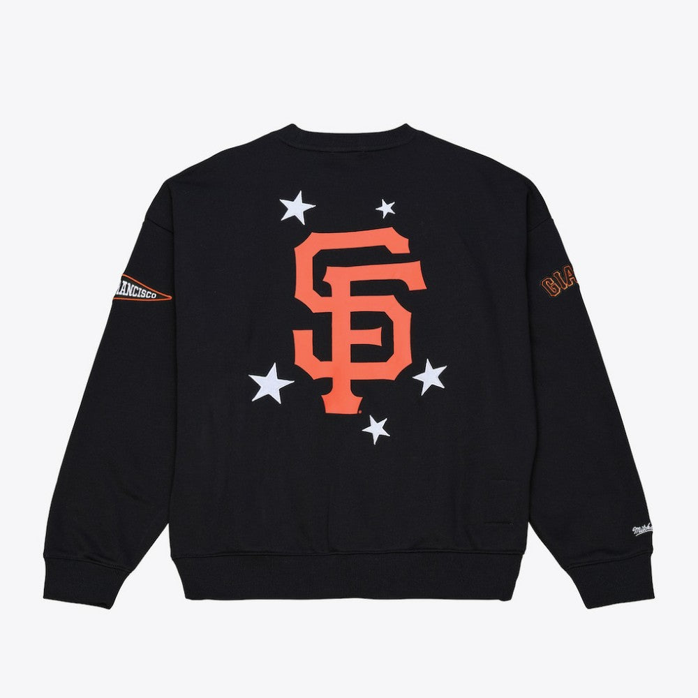 San Francisco Giants Mitchell & Ness Women's Pep Rally Sweatshirt - MLB