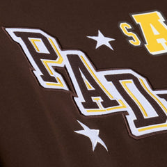 San Diego Padres Mitchell & Ness Women's Pep Rally Sweatshirt - MLB