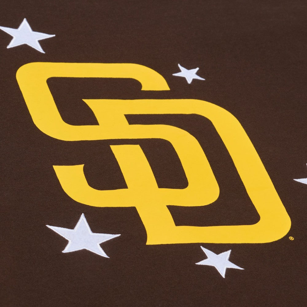 San Diego Padres Mitchell & Ness Women's Pep Rally Sweatshirt - MLB
