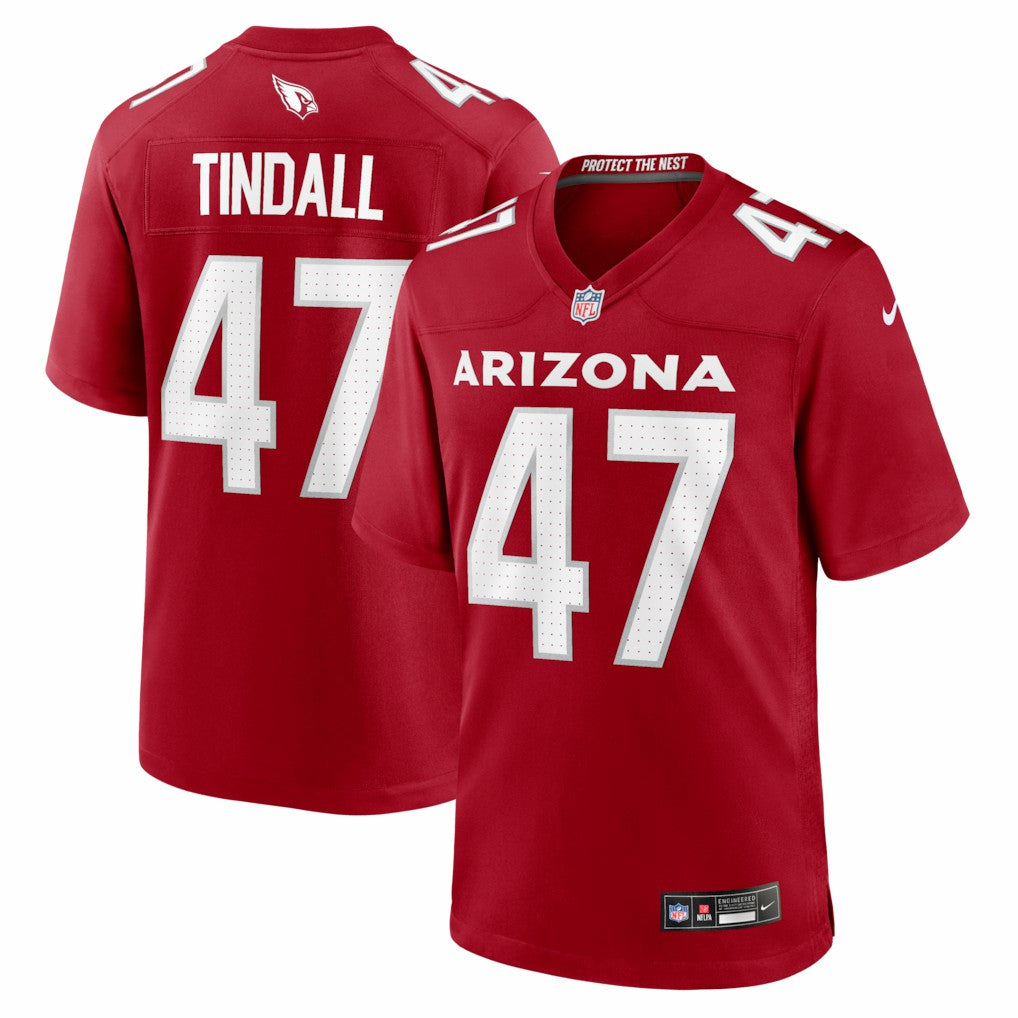 Channing Tindall Arizona Cardinals Team Game Jersey Cardinal | Nike for Sale