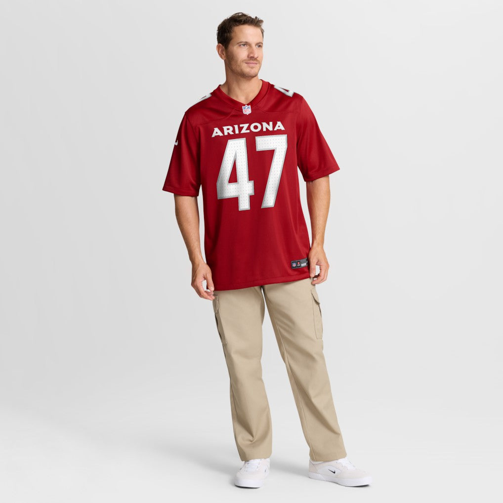 Channing Tindall Arizona Cardinals Team Game Jersey Cardinal | Nike for Sale