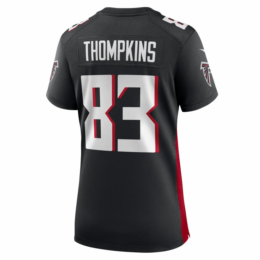 Deven Thompkins Atlanta Falcons Women's Team Game Jersey Black | Nike for Sale