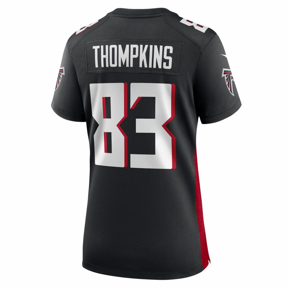 Deven Thompkins Atlanta Falcons Women's Team Game Jersey Black | Nike for Sale