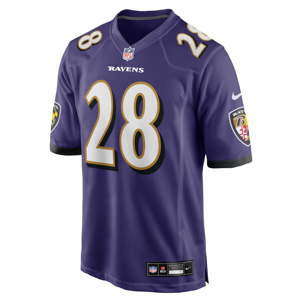 Taven Bryan Baltimore Ravens Team Game Jersey Purple | Nike for Sale