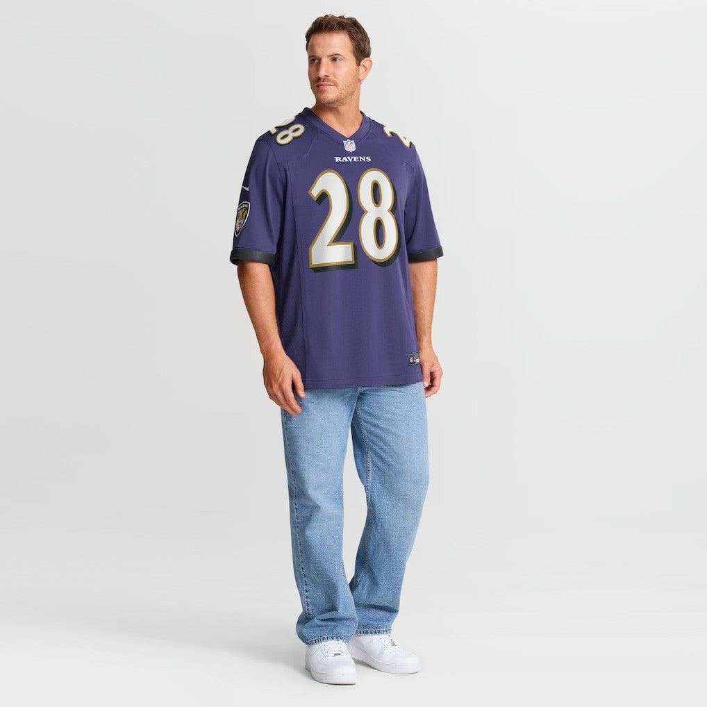 Taven Bryan Baltimore Ravens Team Game Jersey Purple | Nike for Sale