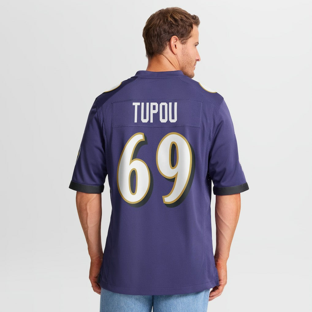 Josh Tupou Baltimore Ravens Team Game Jersey Purple | Nike for Sale