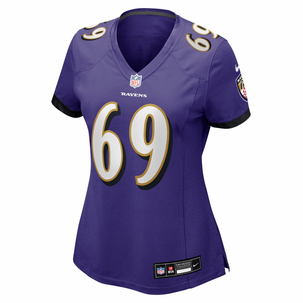 Josh Tupou Baltimore Ravens Women's Team Game Jersey Purple | Nike for Sale
