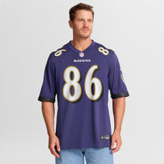 Cornelius Johnson Baltimore Ravens Team Game Jersey Purple | Nike for Sale