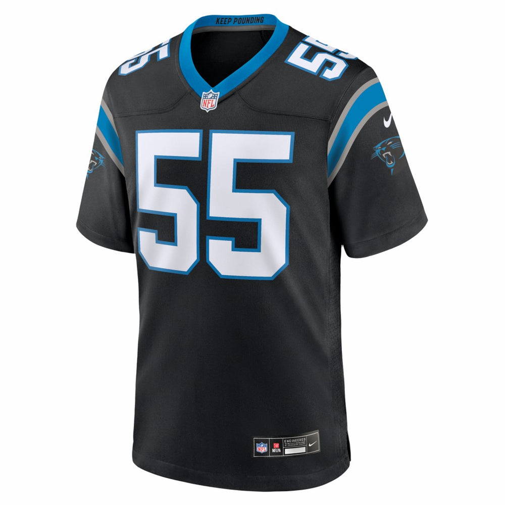 Maema Njongmeta Carolina Panthers Team Game Jersey Black | Nike for Sale