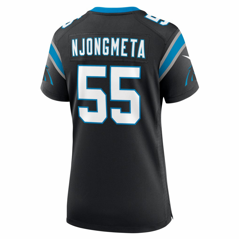 Maema Njongmeta Carolina Panthers Women's Team Game Jersey Black | Nike for Sale
