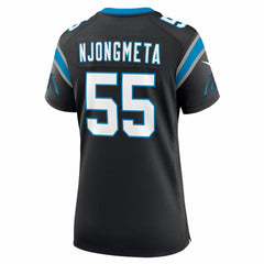 Maema Njongmeta Carolina Panthers Women's Team Game Jersey Black | Nike for Sale