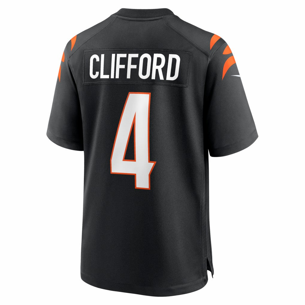 Sean Clifford Cincinnati Bengals Team Game Jersey Black | Nike for Sale