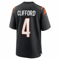 Sean Clifford Cincinnati Bengals Team Game Jersey Black | Nike for Sale