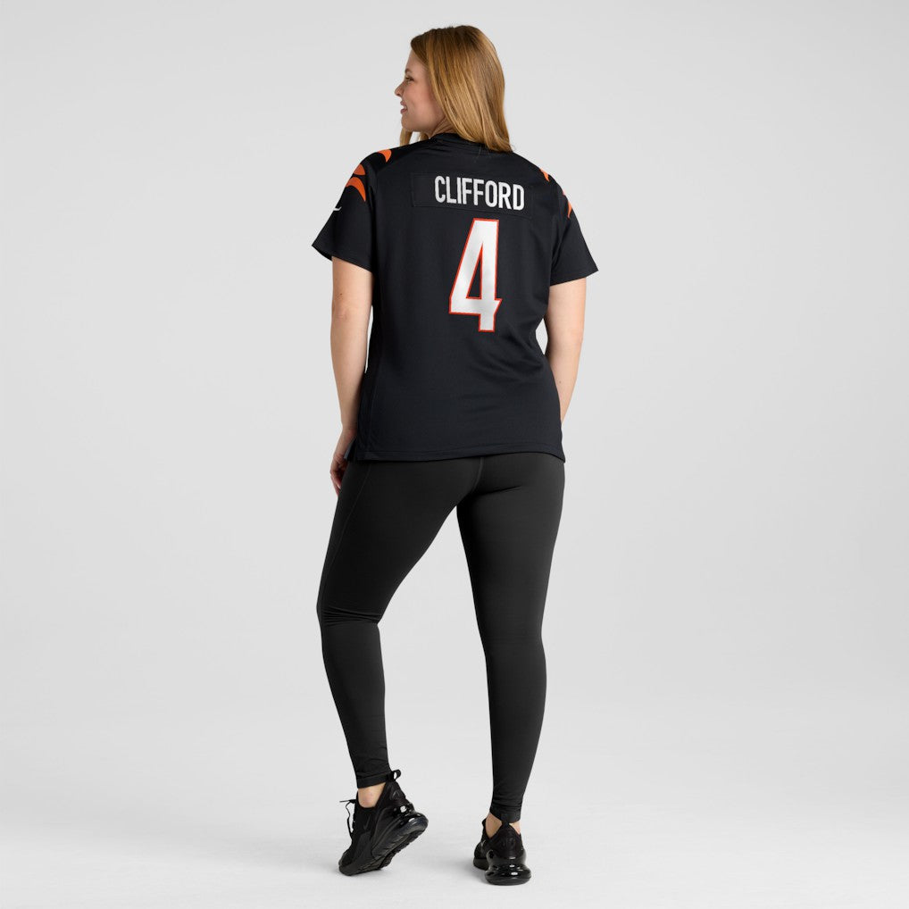 Sean Clifford Cincinnati Bengals Women's Team Game Jersey Black | Nike for Sale