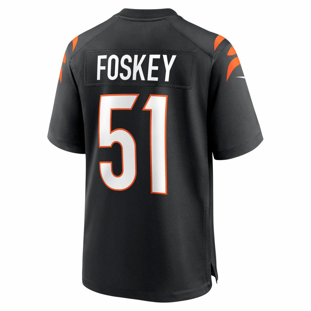Isaiah Foskey Cincinnati Bengals Team Game Jersey Black | Nike for Sale