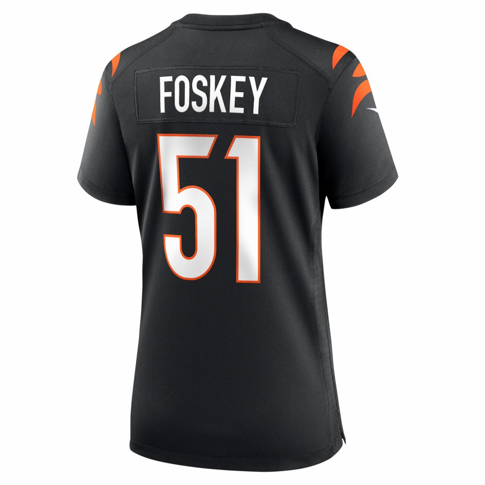 Isaiah Foskey Cincinnati Bengals Women's Team Game Jersey Black | Nike for Sale