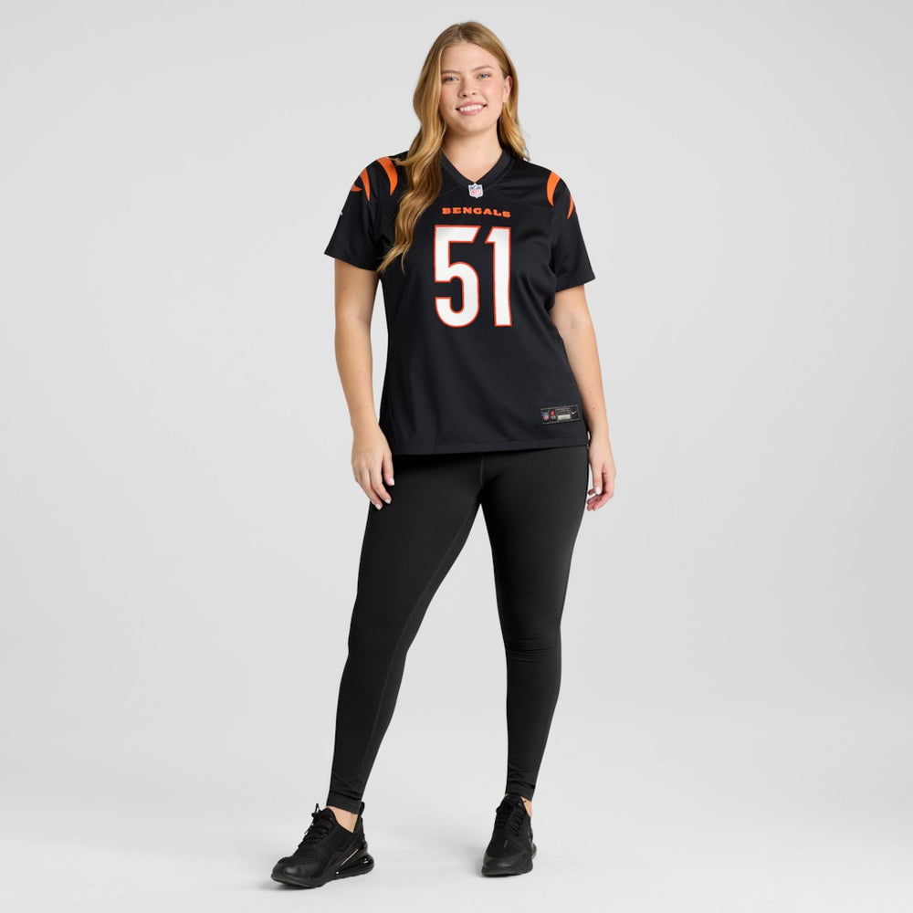 Isaiah Foskey Cincinnati Bengals Women's Team Game Jersey Black | Nike for Sale