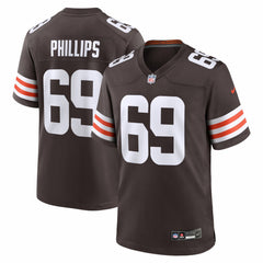 Tyre Phillips Cleveland Browns Team Game Jersey Brown | Nike for Sale