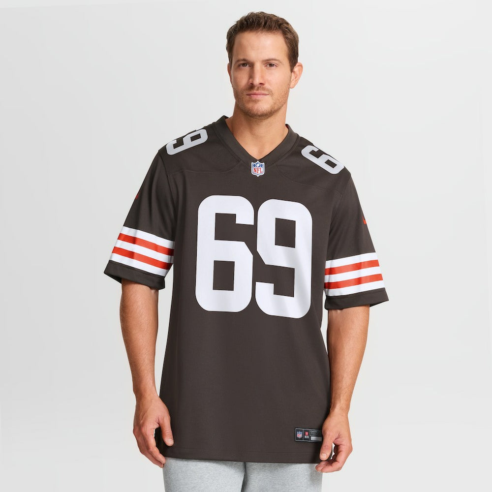 Tyre Phillips Cleveland Browns Team Game Jersey Brown | Nike for Sale