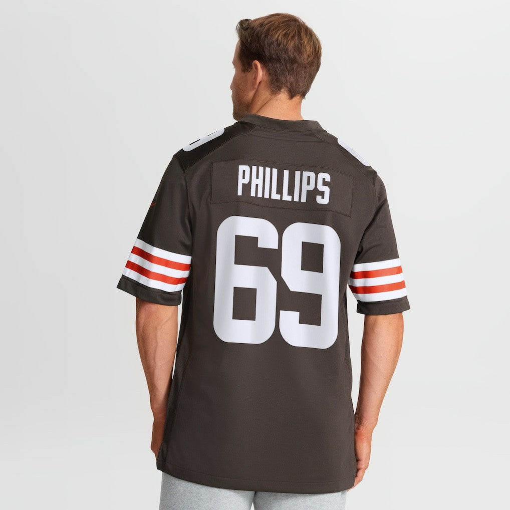 Tyre Phillips Cleveland Browns Team Game Jersey Brown | Nike for Sale