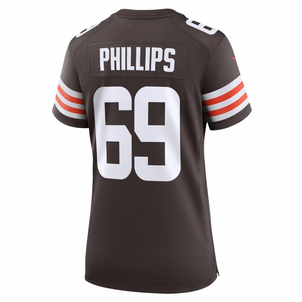 Tyre Phillips Cleveland Browns Women's Team Game Jersey Brown | Nike for Sale