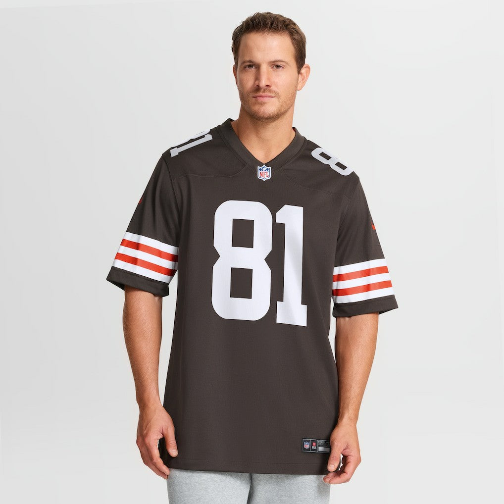 Luke Floriea Cleveland Browns Team Game Jersey Brown | Nike for Sale