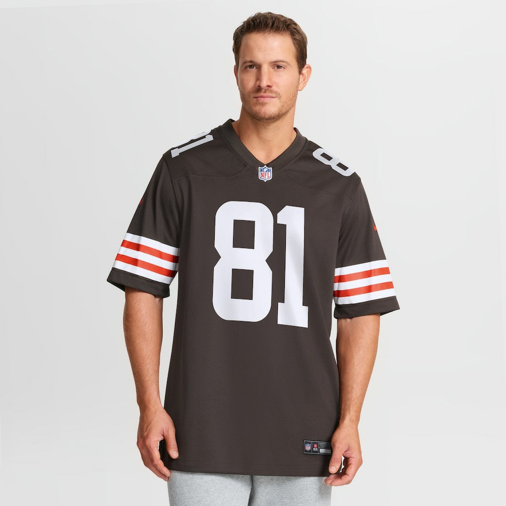 Luke Floriea Cleveland Browns Team Game Jersey Brown | Nike for Sale