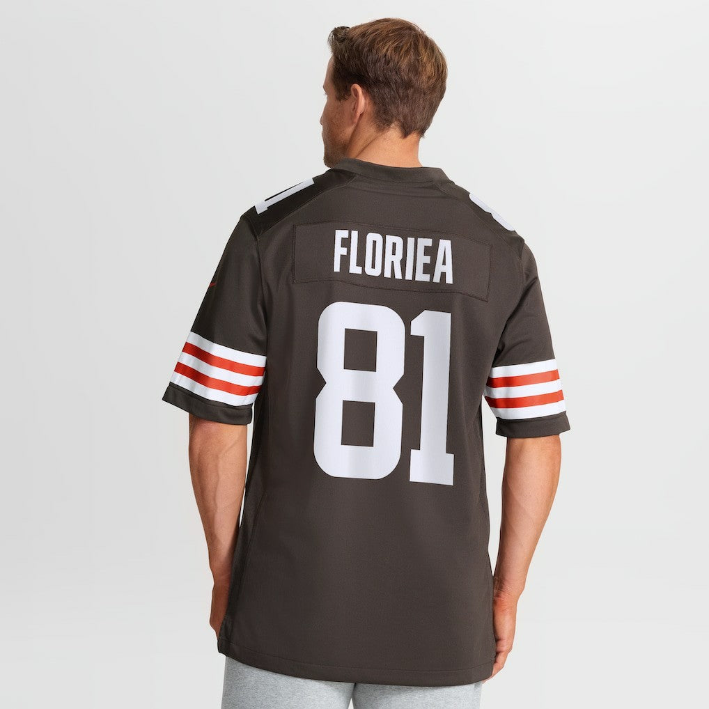 Luke Floriea Cleveland Browns Team Game Jersey Brown | Nike for Sale