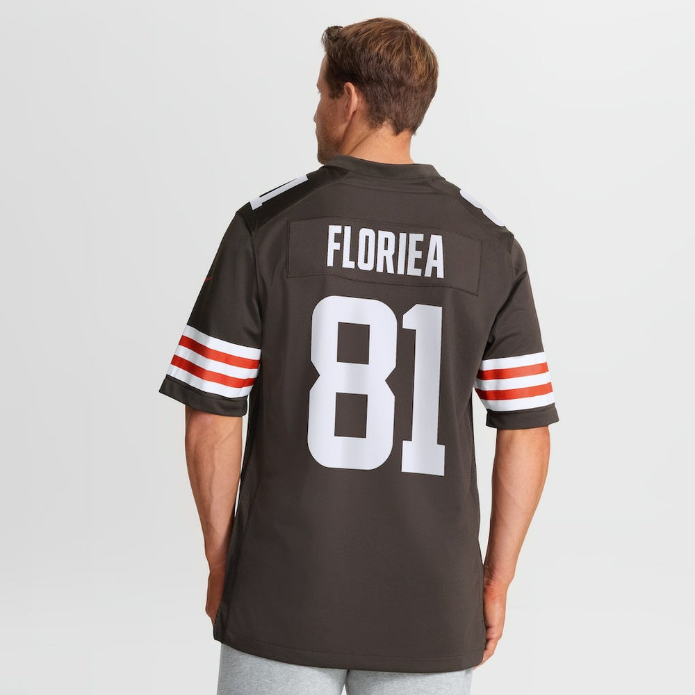 Luke Floriea Cleveland Browns Team Game Jersey Brown | Nike for Sale